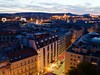 Danubius Hotel Erzsébet City Center Maďarsko Budapešť - pohled na hotel s výhledem